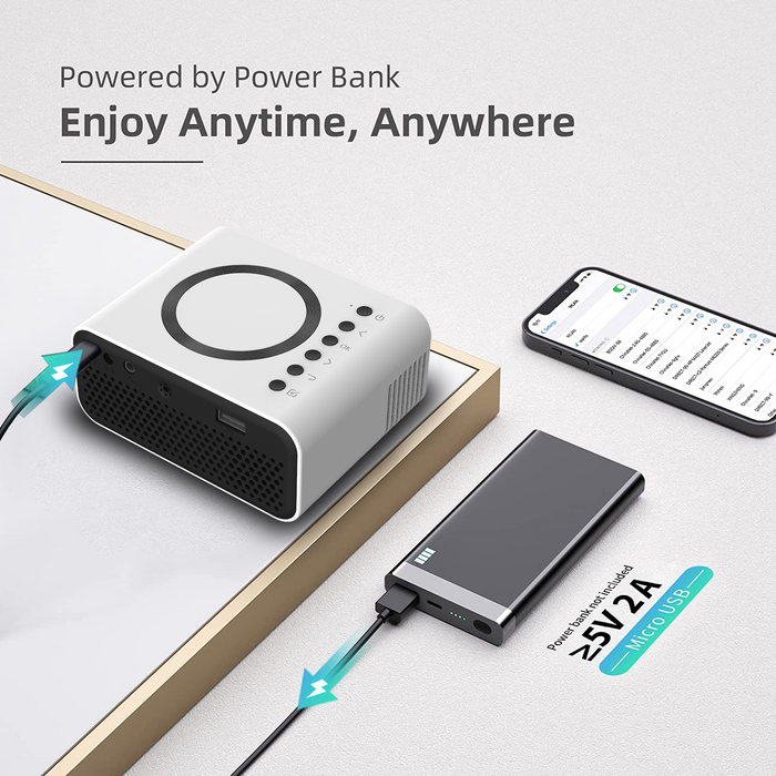 Movie Magic Portable Mini LED Projector