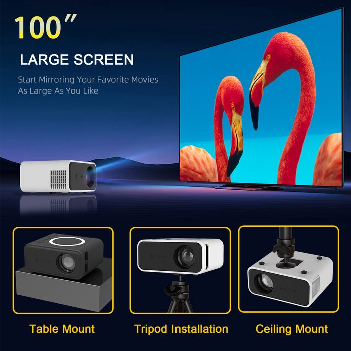 Movie Magic Portable Mini LED Projector