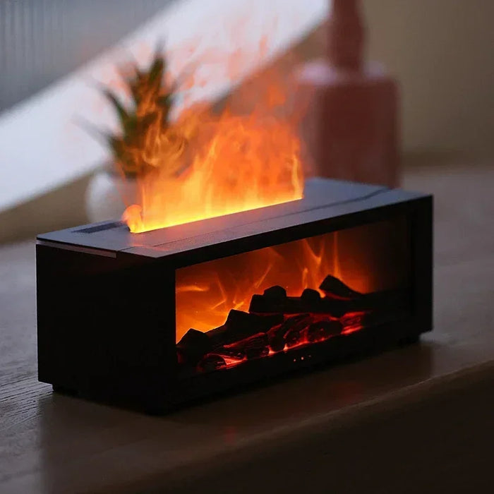 Cozy Fireplace Mist Humidifier