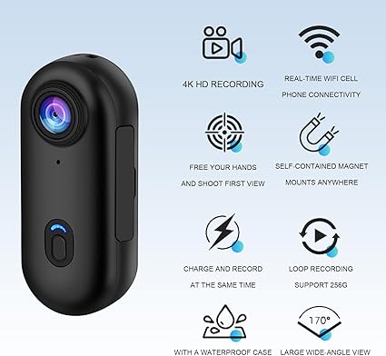 TechGO - Mini 4K Action Cam