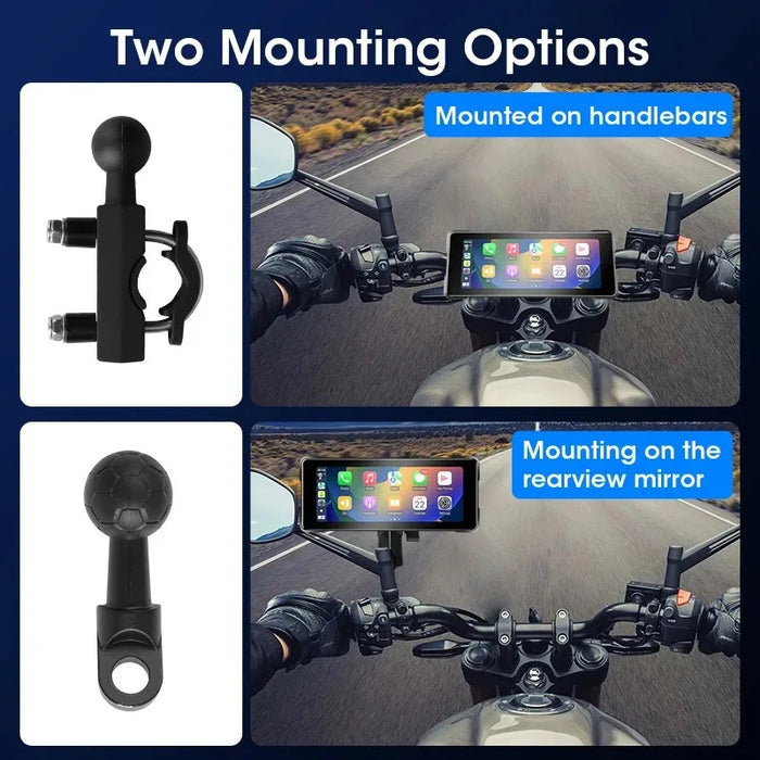 Motorcycle 7" Safety Display