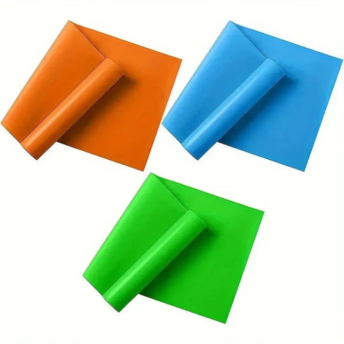 3Pcs/Set, Yoga Tension Belt, Elastic Fitness Resistance Band for Men Women, Yoga Stretch Belt for Strength Training