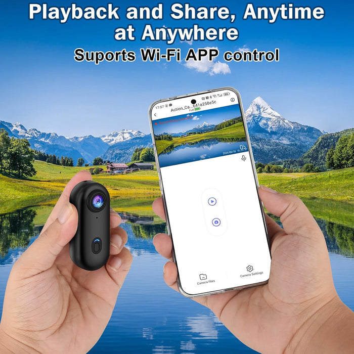 TechGO - Mini 4K Action Cam