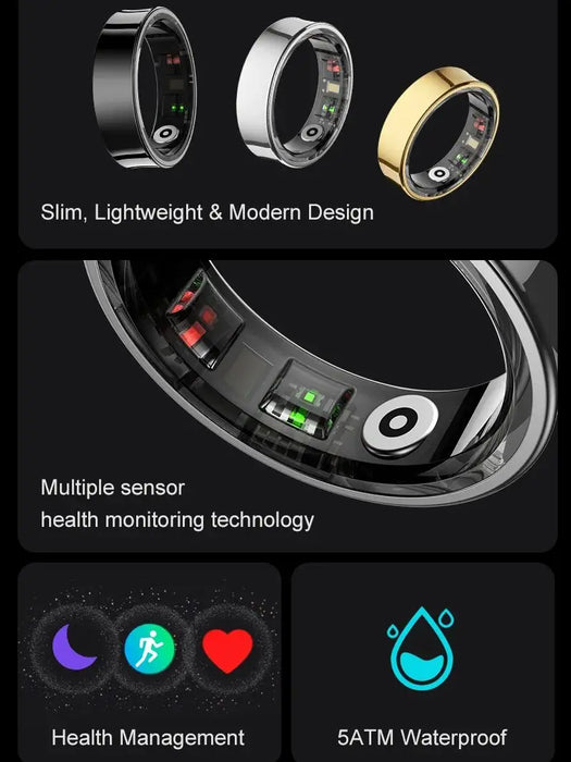 Smart R09 Wellness Ring
